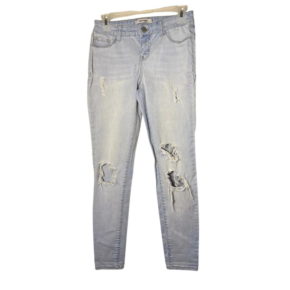 Refuge ripped skinny jeans